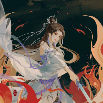 雪琪_陆雪琪古风诛仙绘画作品