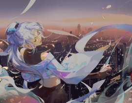 天狼绘梦者_绘画作品