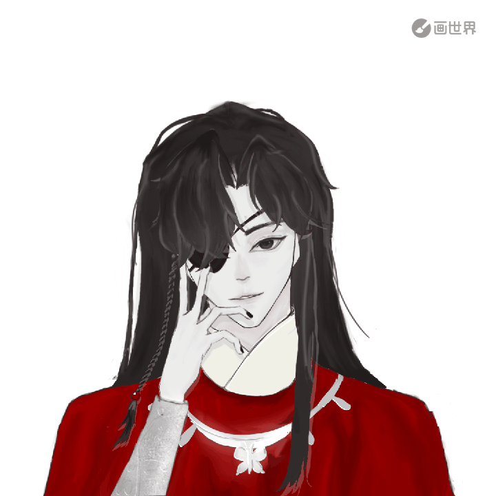 花城生辰快乐！_天官赐福花城绘画作品