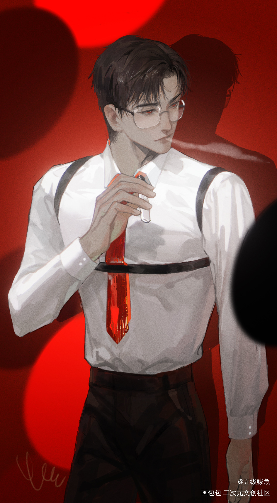 陆沉_光与夜之恋绘画作品