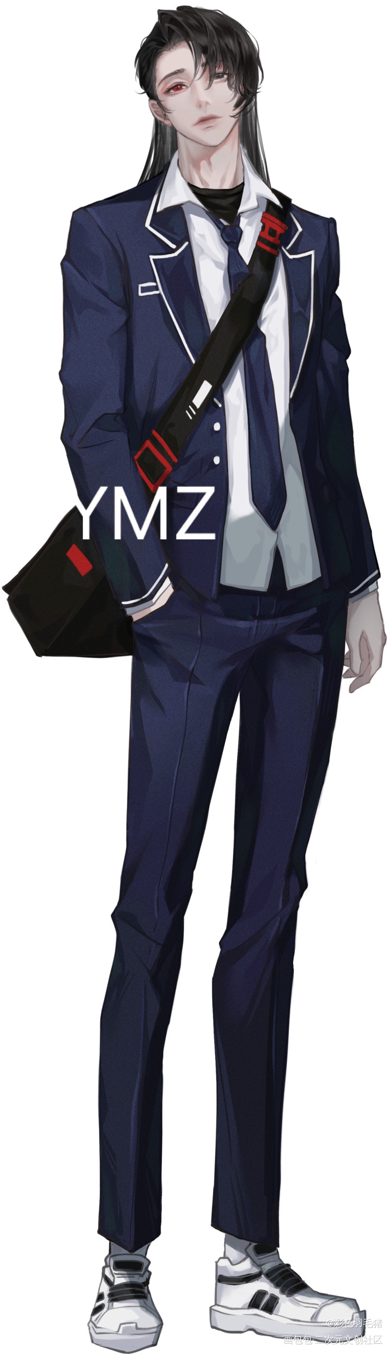 墨家三攻_人渣反派自救系统天官赐福魔道祖师绘画作品