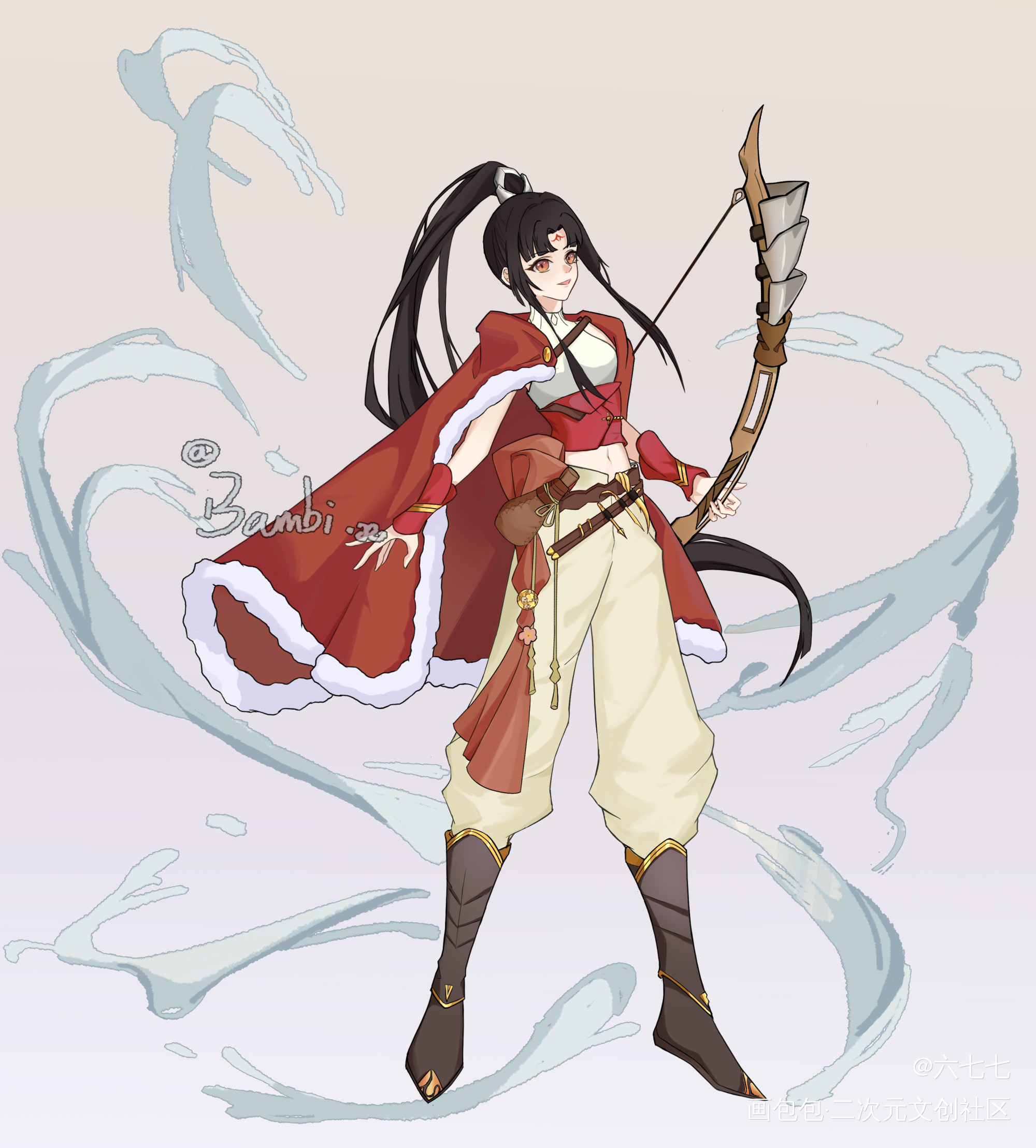 进行一个立绘的画_立绘古风绘画作品