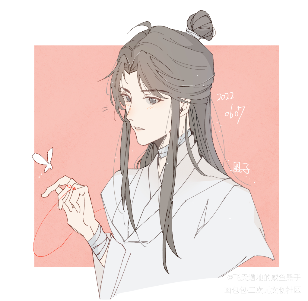 摸个怜美人_天官赐福谢怜绘画作品