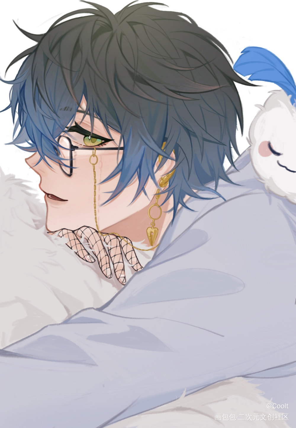 🖋🧸_板绘涂luxiemikeeveland绘画作品