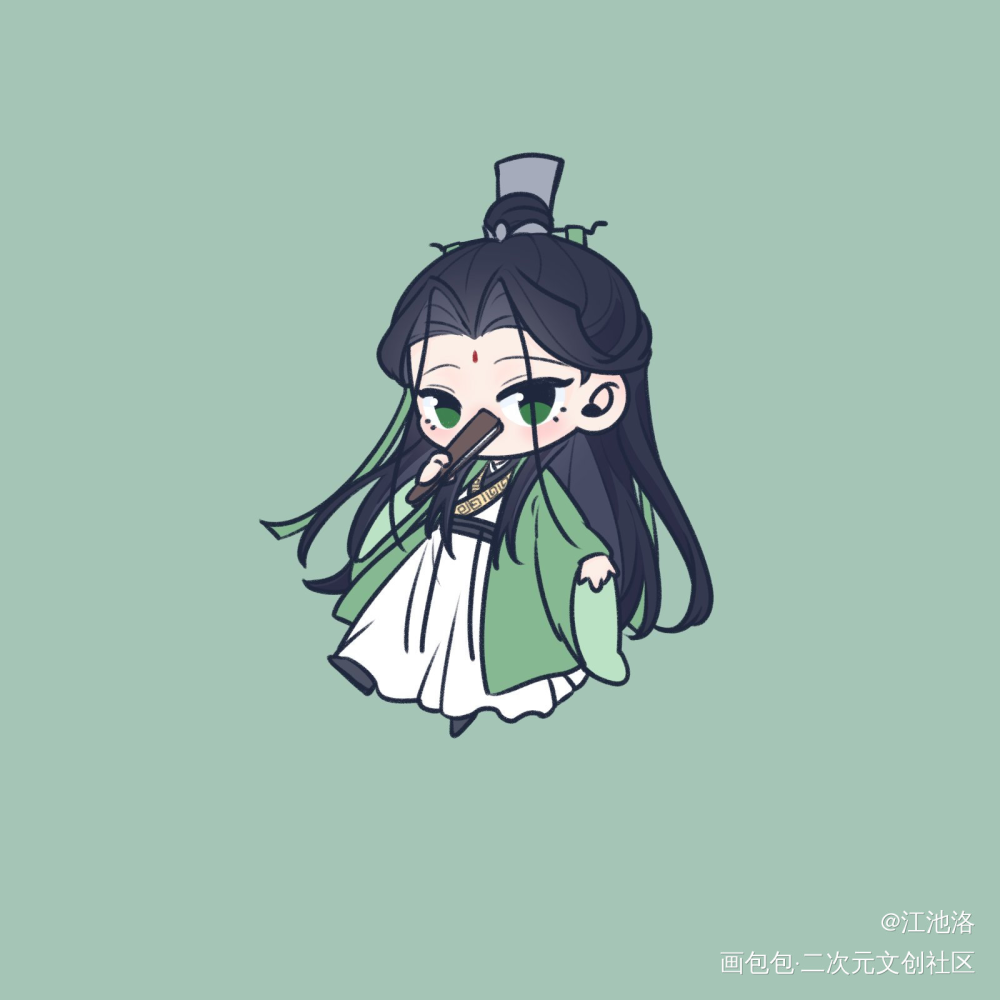 师尊_人渣反派自救系统沈清秋Q版绘画作品