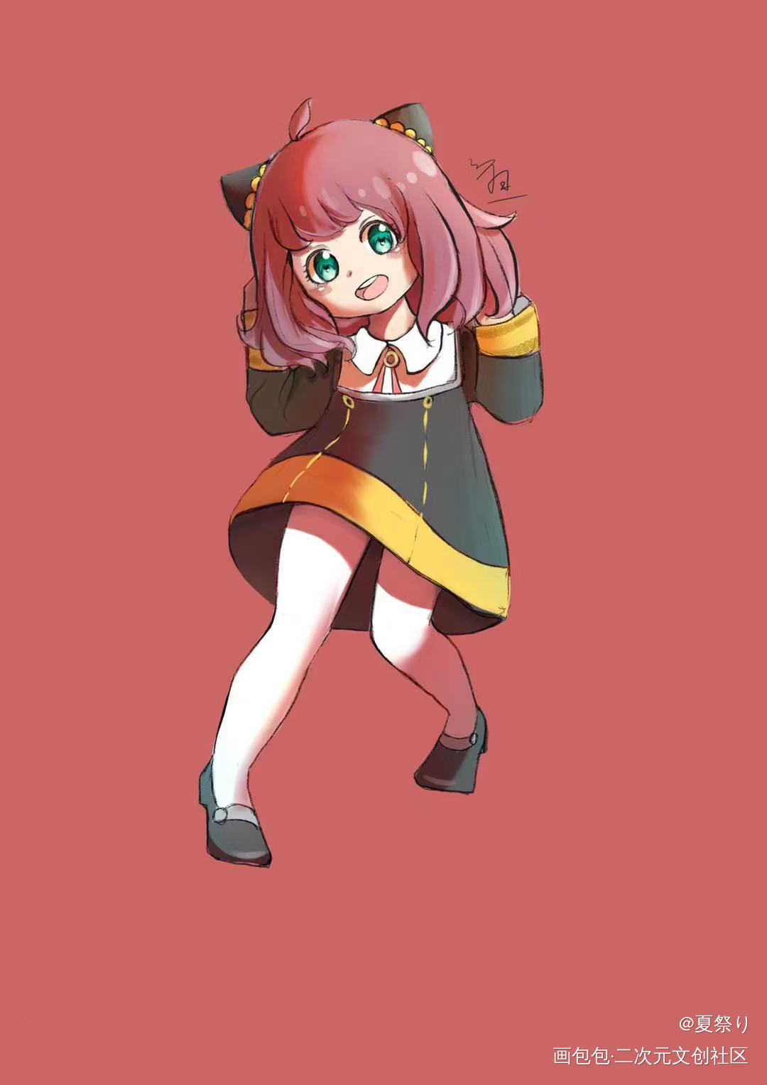 间谍过家家_间谍过家家板绘涂约尔阿尼亚绘画绘画作品