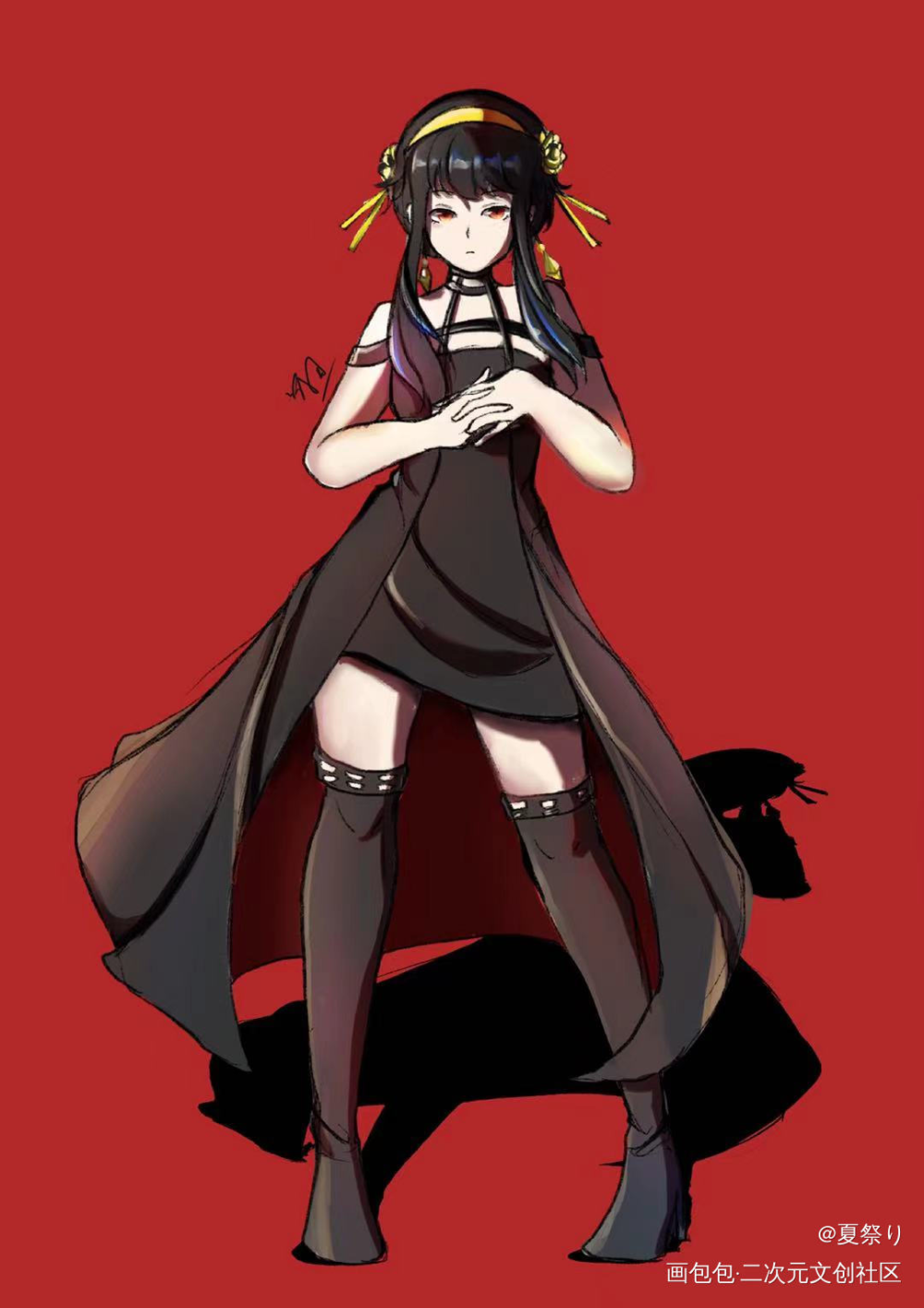 间谍过家家_间谍过家家板绘涂约尔阿尼亚绘画绘画作品