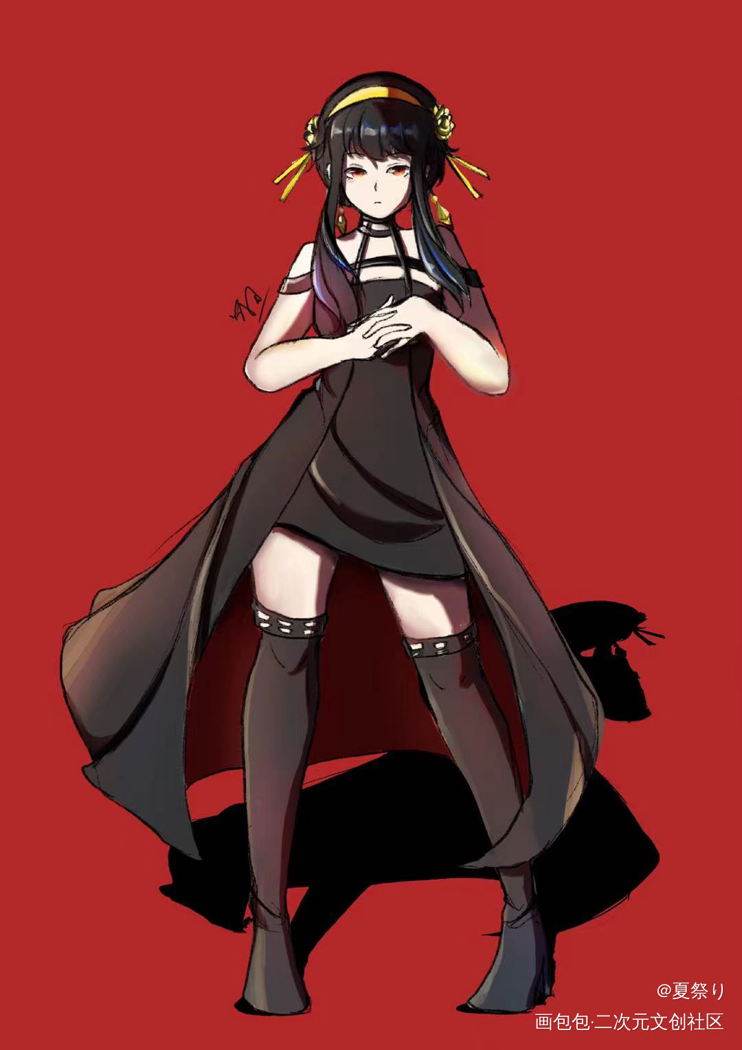 间谍过家家_间谍过家家板绘涂约尔阿尼亚绘画绘画作品
