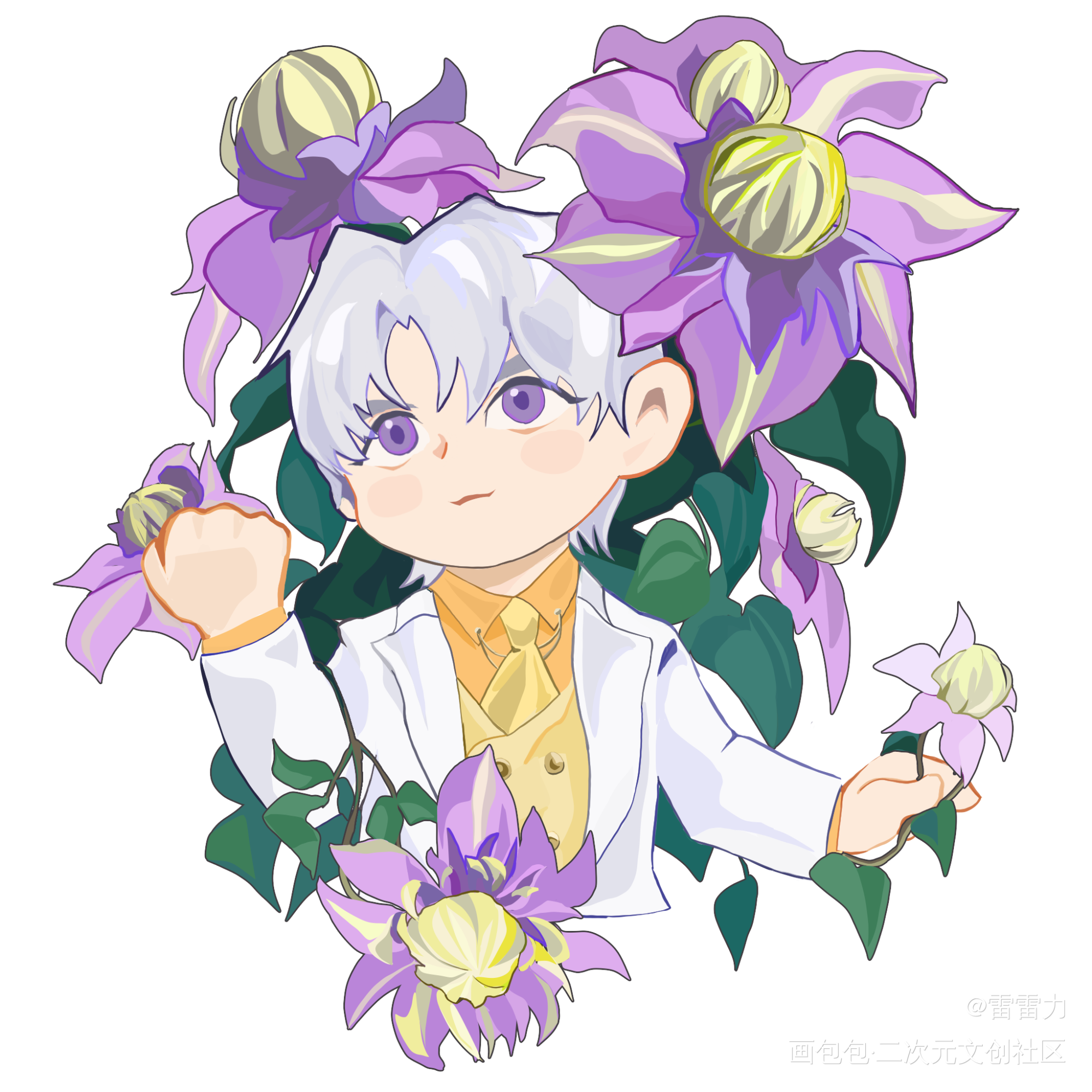 整点qq人_光与夜之恋Q版绘画作品