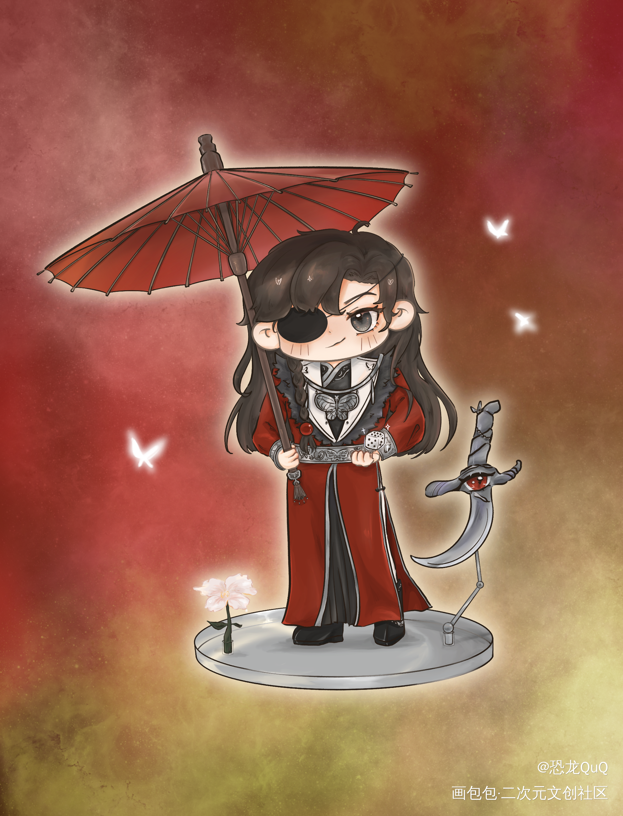 花花生日快乐！！！_绘画作品