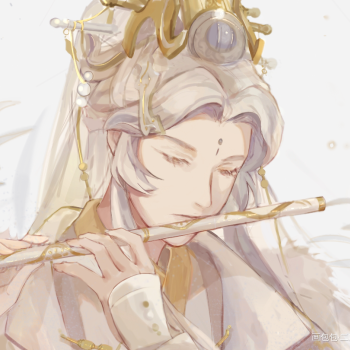 缺舟一帆渡_金光布袋戏古风二创绘画作品