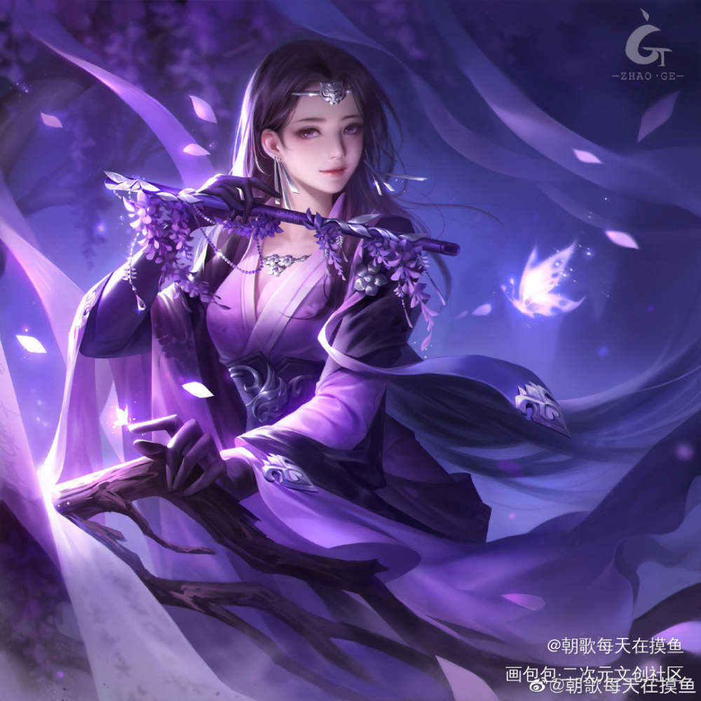 剑三 万花 花姐_剑网3剑网3万花剑网3同人绘画作品