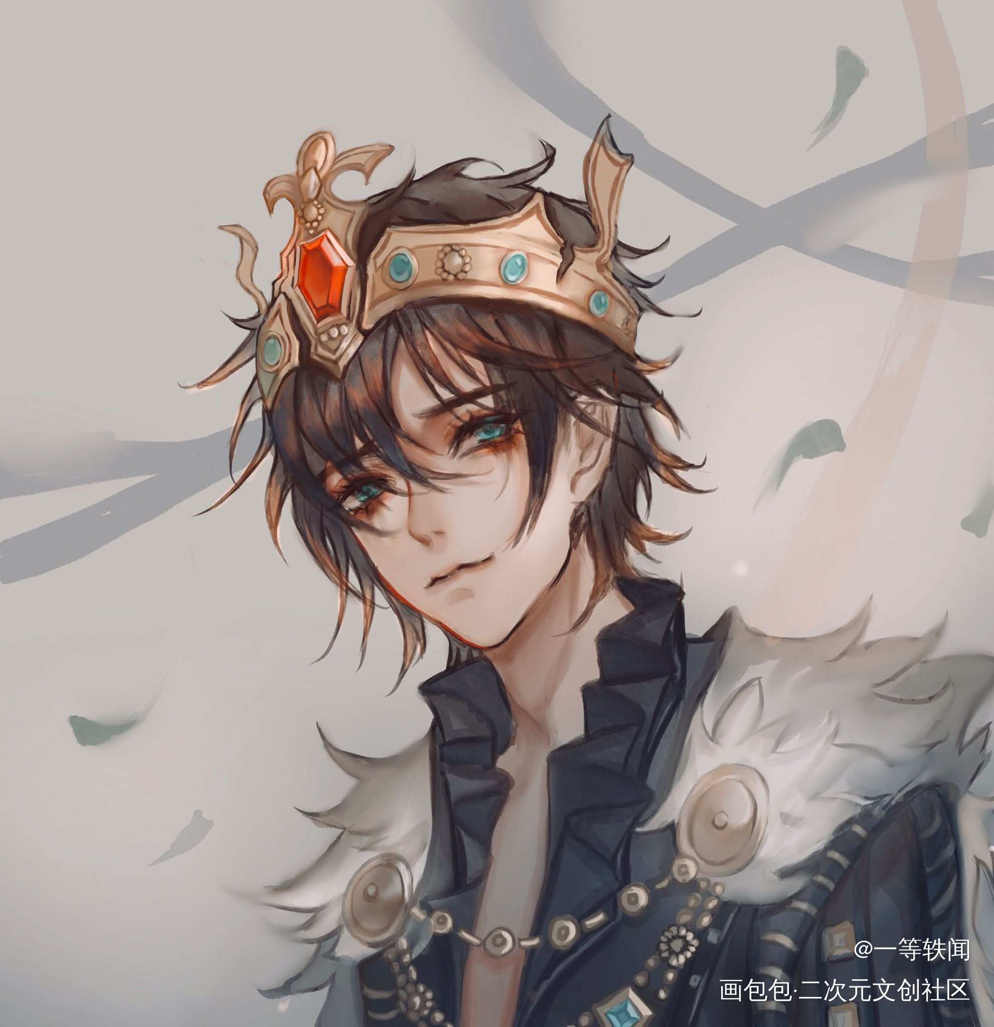 搬一下心患的情头ovo_第五人格病患心理学家心患绘画作品