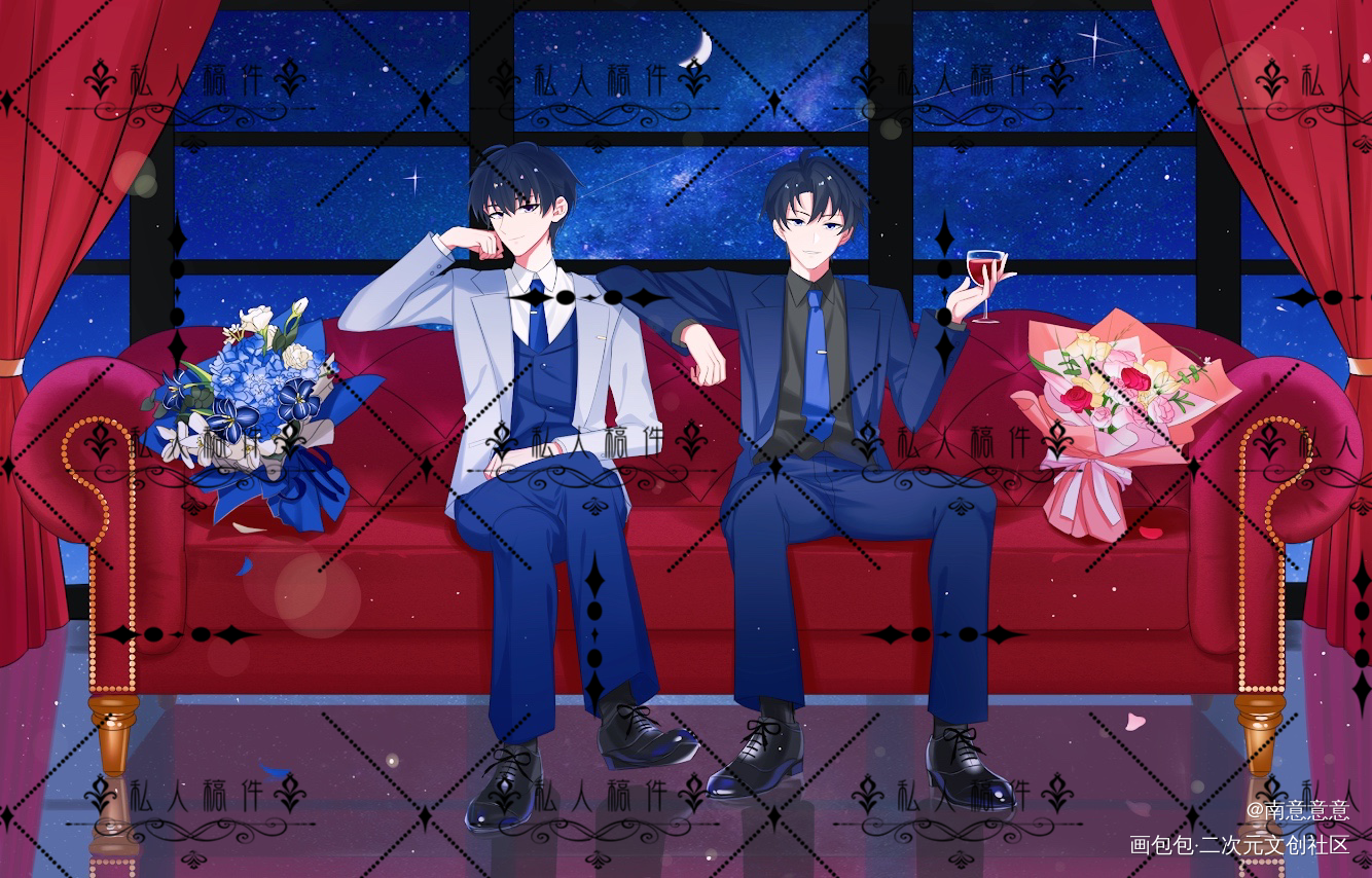 伪装学渣_伪装学渣朝俞绘画作品