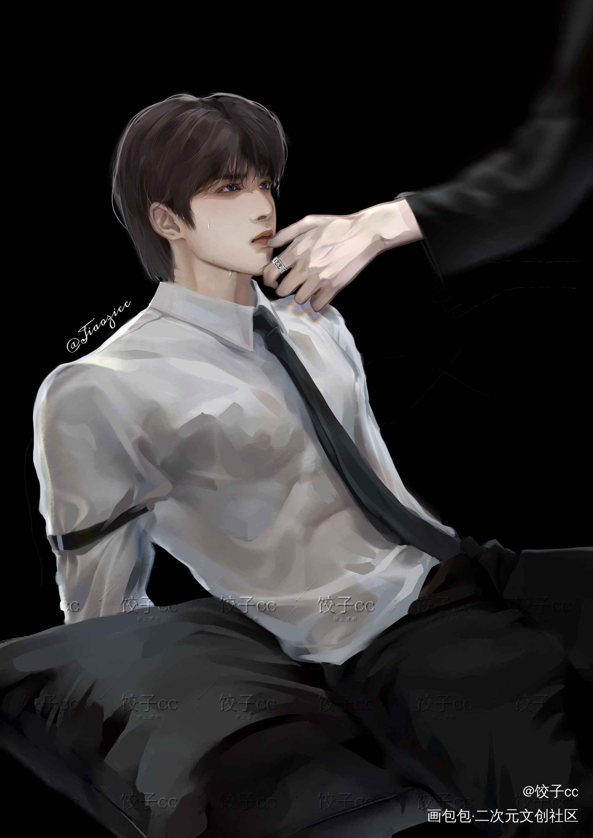 凑凑图_摸鱼绘画作品