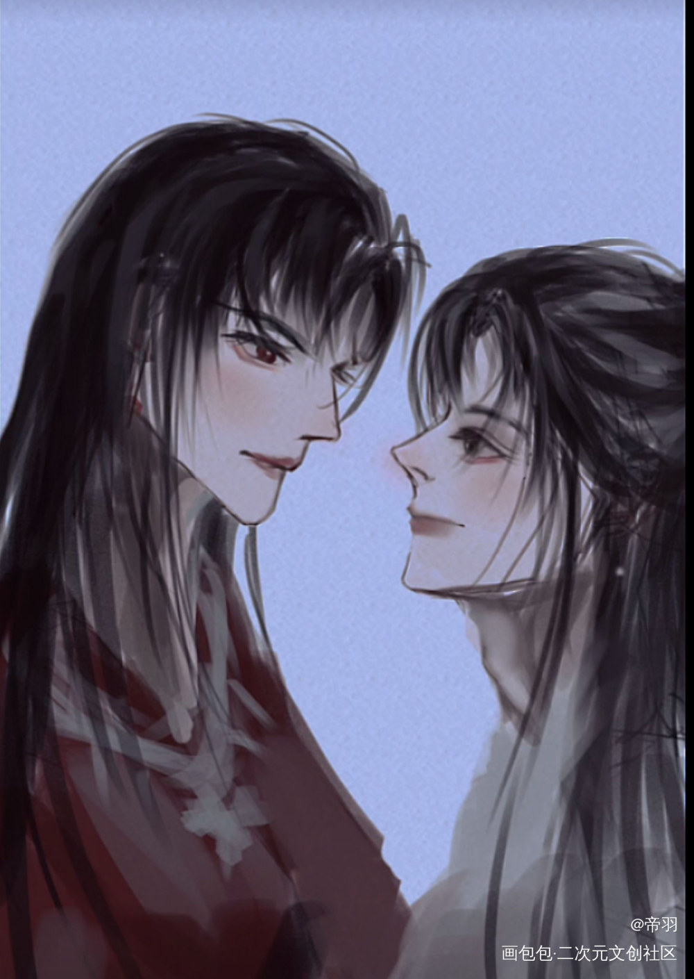 花怜 花花生日快乐_天官赐福花怜花城绘画作品