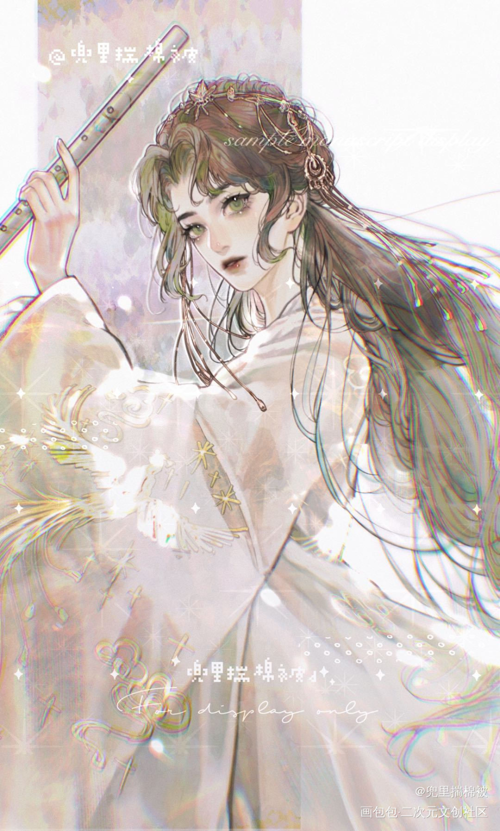 🍃_板绘涂我要上首推oc绘画作品