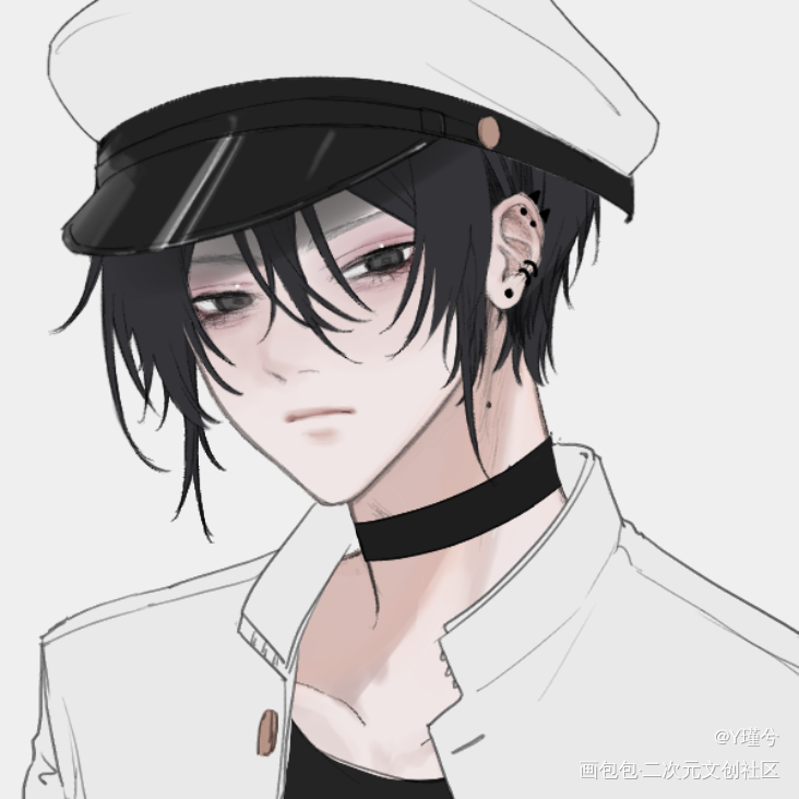 _彩色漫画绘画作品