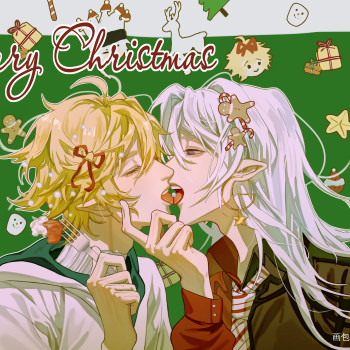 圣诞_凹凸世界瑞金绘画作品