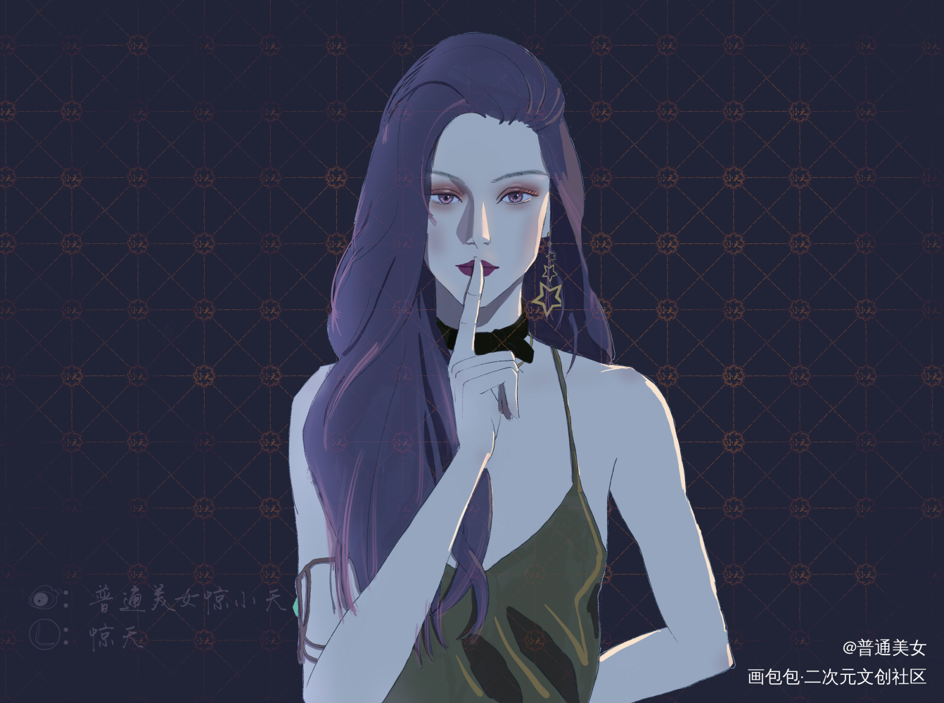 是oc_板绘涂绘画作品