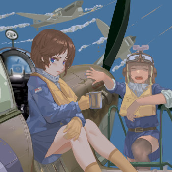 raf_jk彩色漫画板绘涂场景绘画战地5绘画练习绘画绘画作品