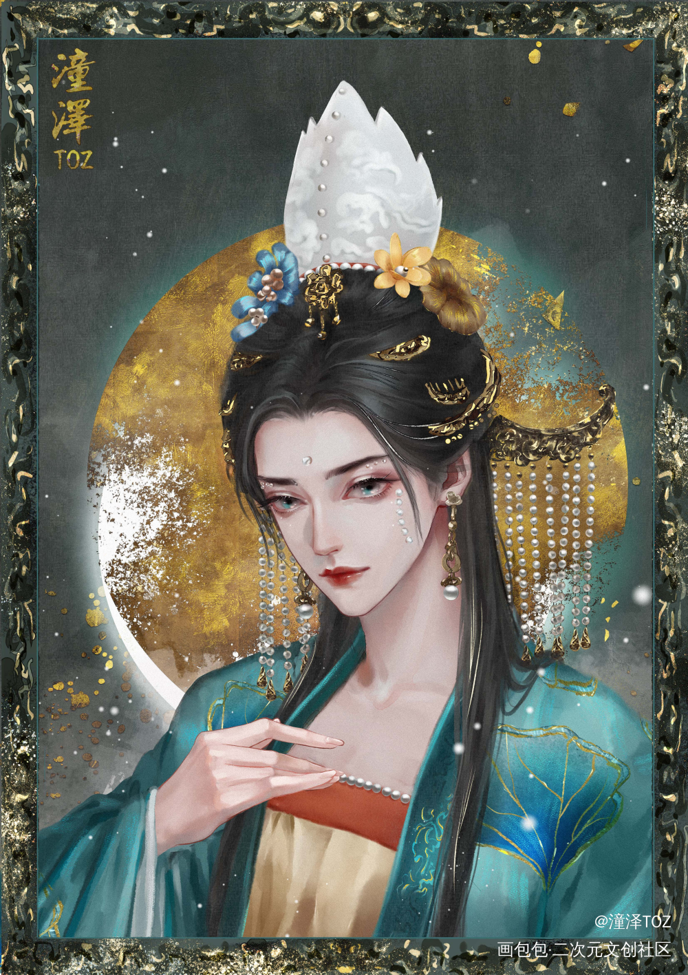 朝代拟人系列·宋_国风拟人宋朝代拟人古风插画绘画作品