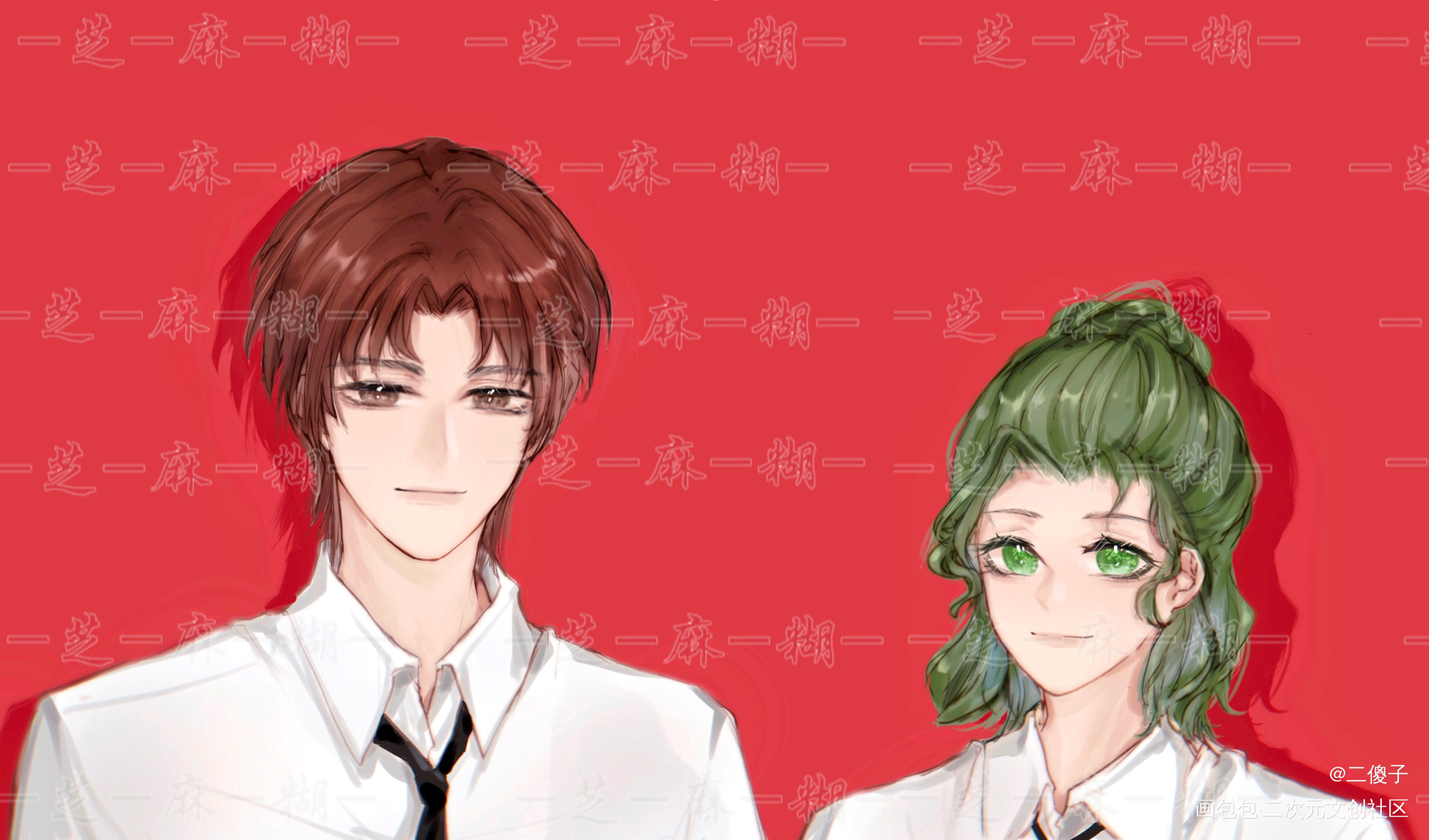 洛温·结婚证_188男团洛温绘画作品
