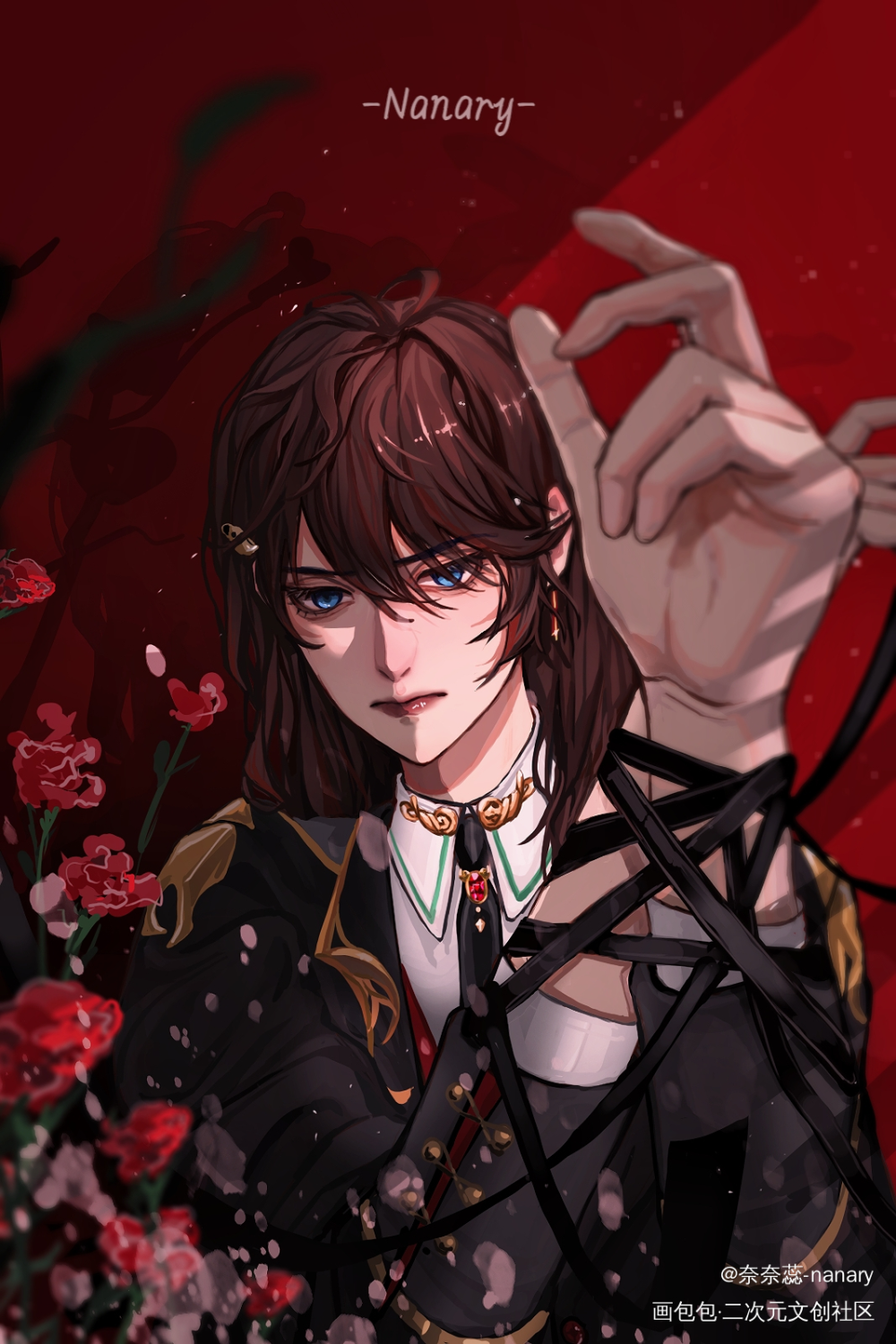 想让京华困扰一下_板绘涂张京华绘画作品