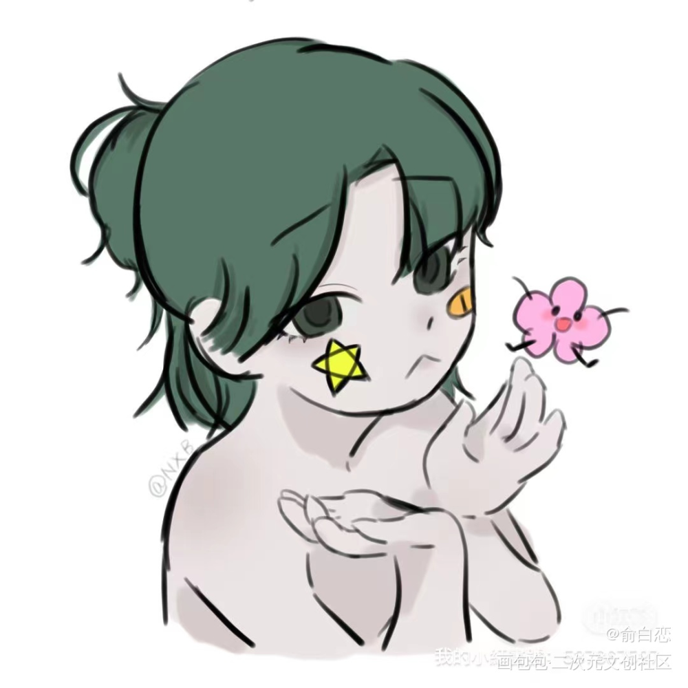 老婆给画的_oc绘画作品