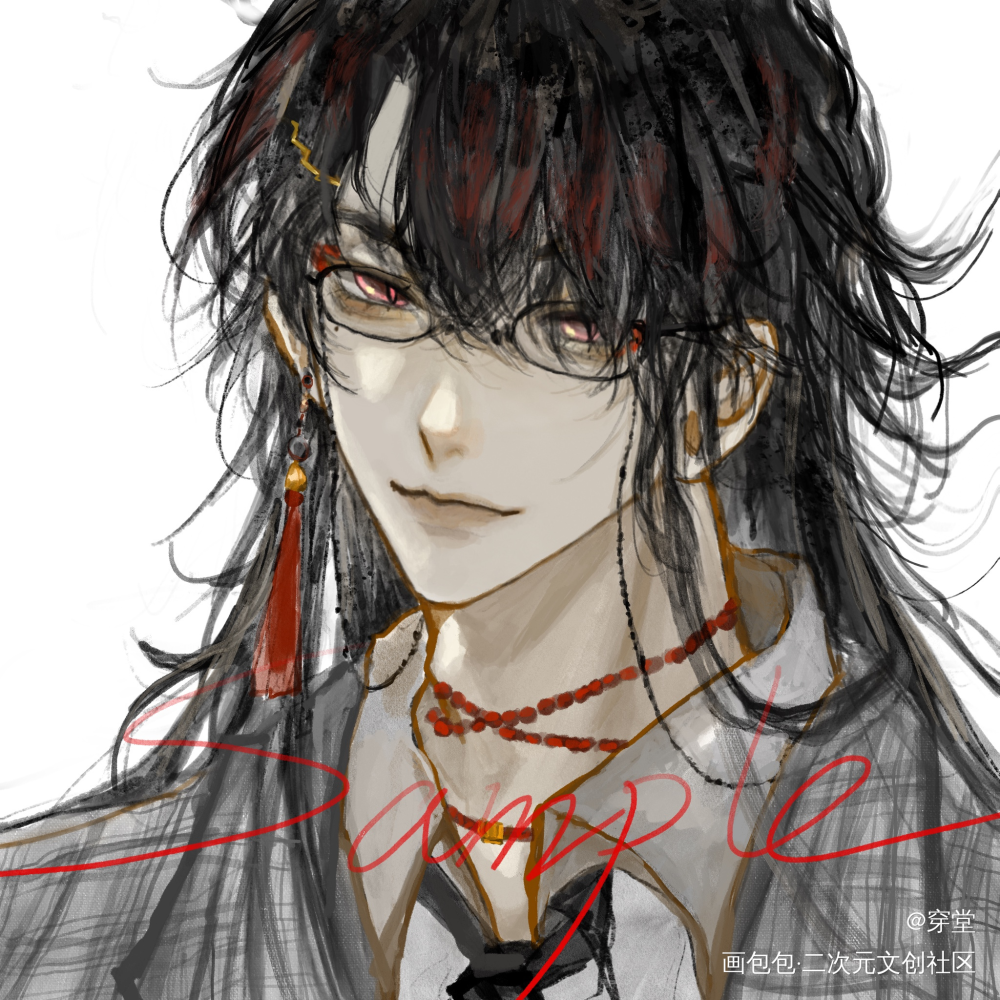 vox akuma_头像同人voxakuma绘画绘画作品