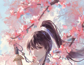 摸了小潜！_绘画作品