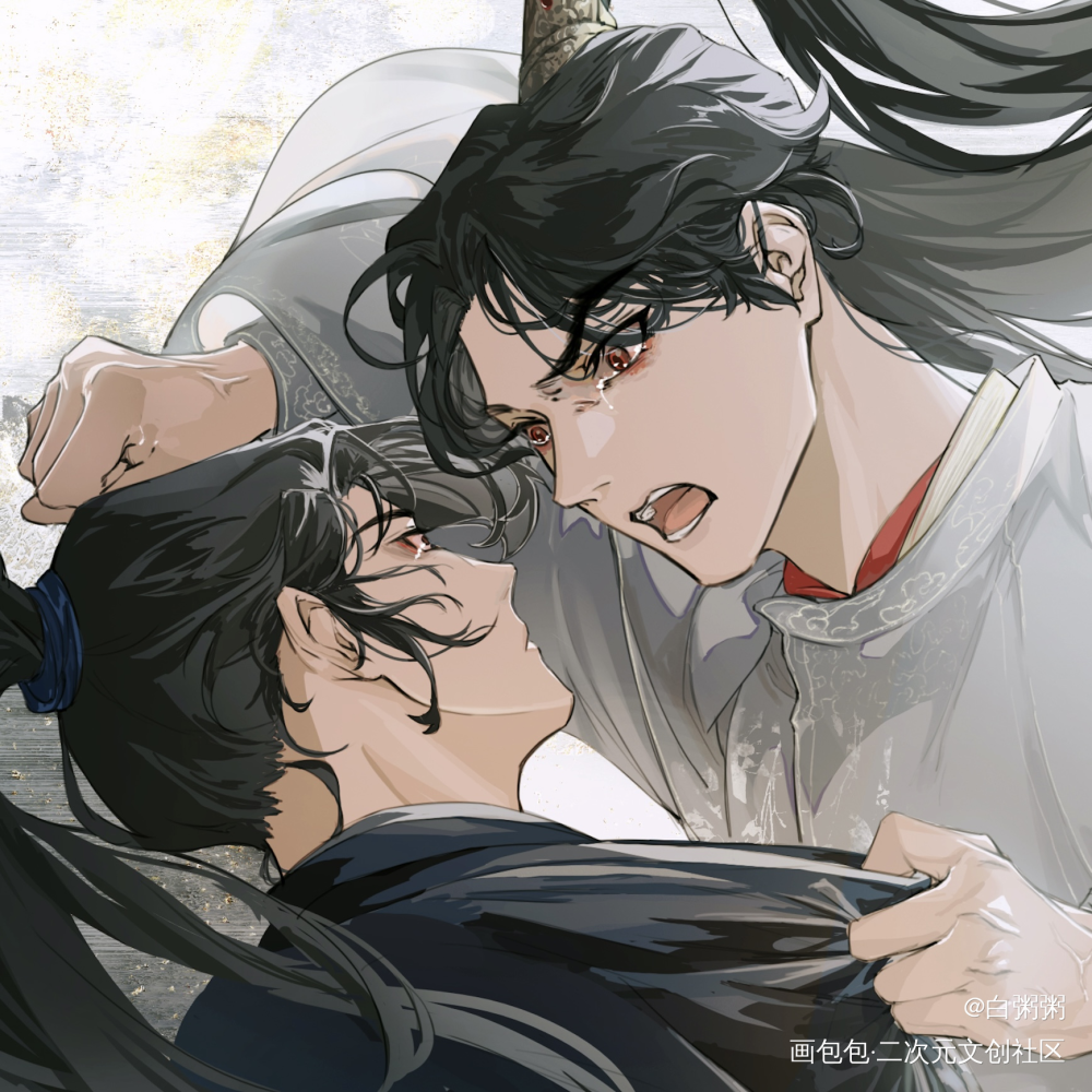 六爻-百年_六爻鸣潜我要上首推priest绘画作品