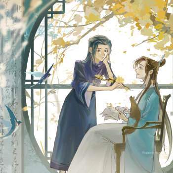 世有白首如新,有倾盖如故_七爷古风插画同人priest绘画作品