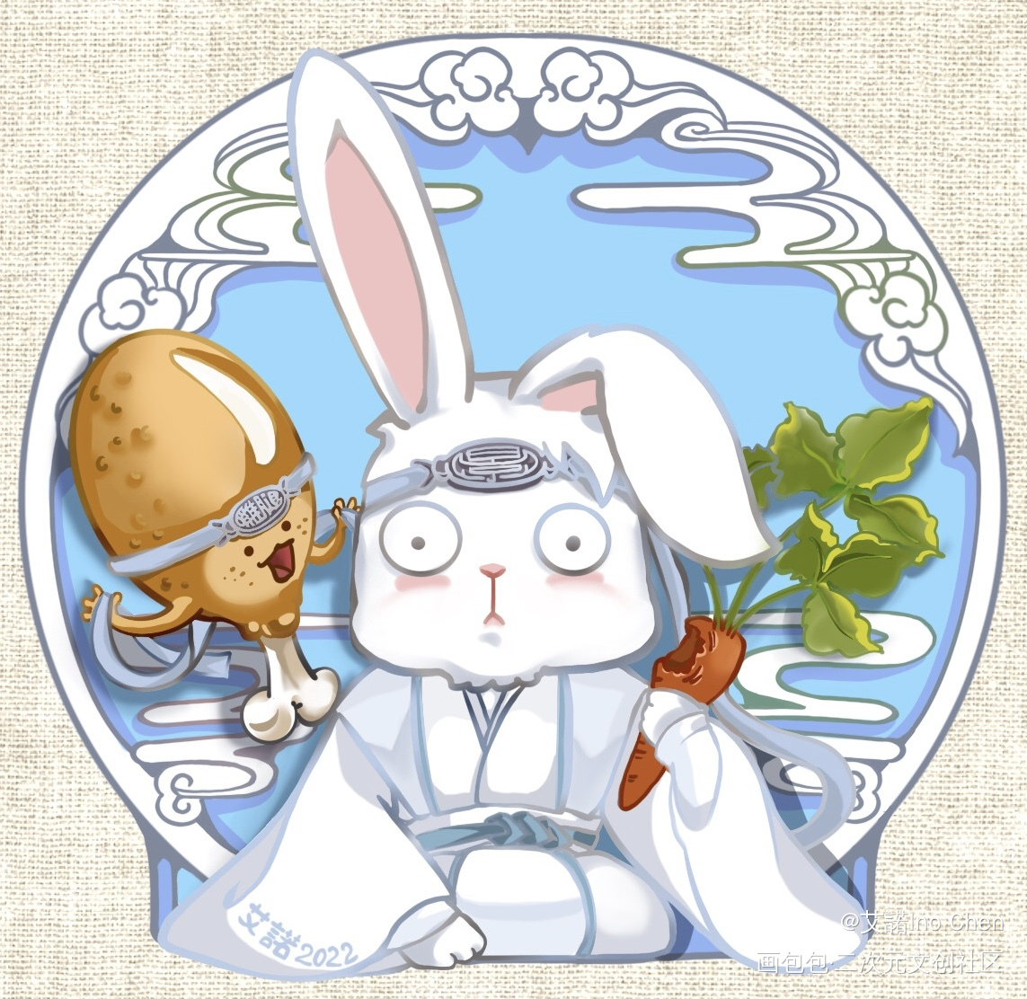 ☁️雲深不知處幾多愁☁️_蓝景仪蓝啟仁绘画作品