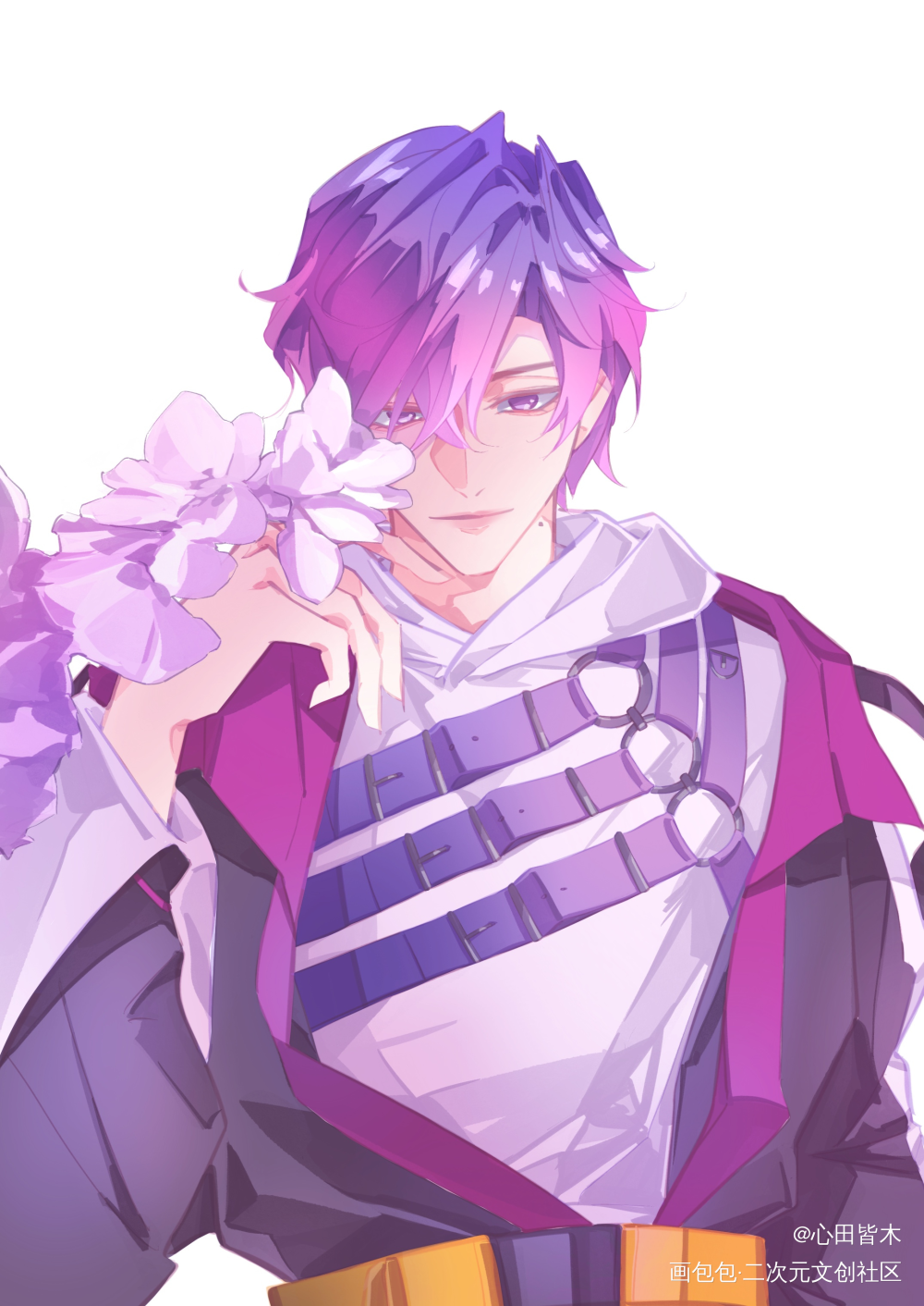 Uki_UkiVioletanoctyxVtuber绘画作品