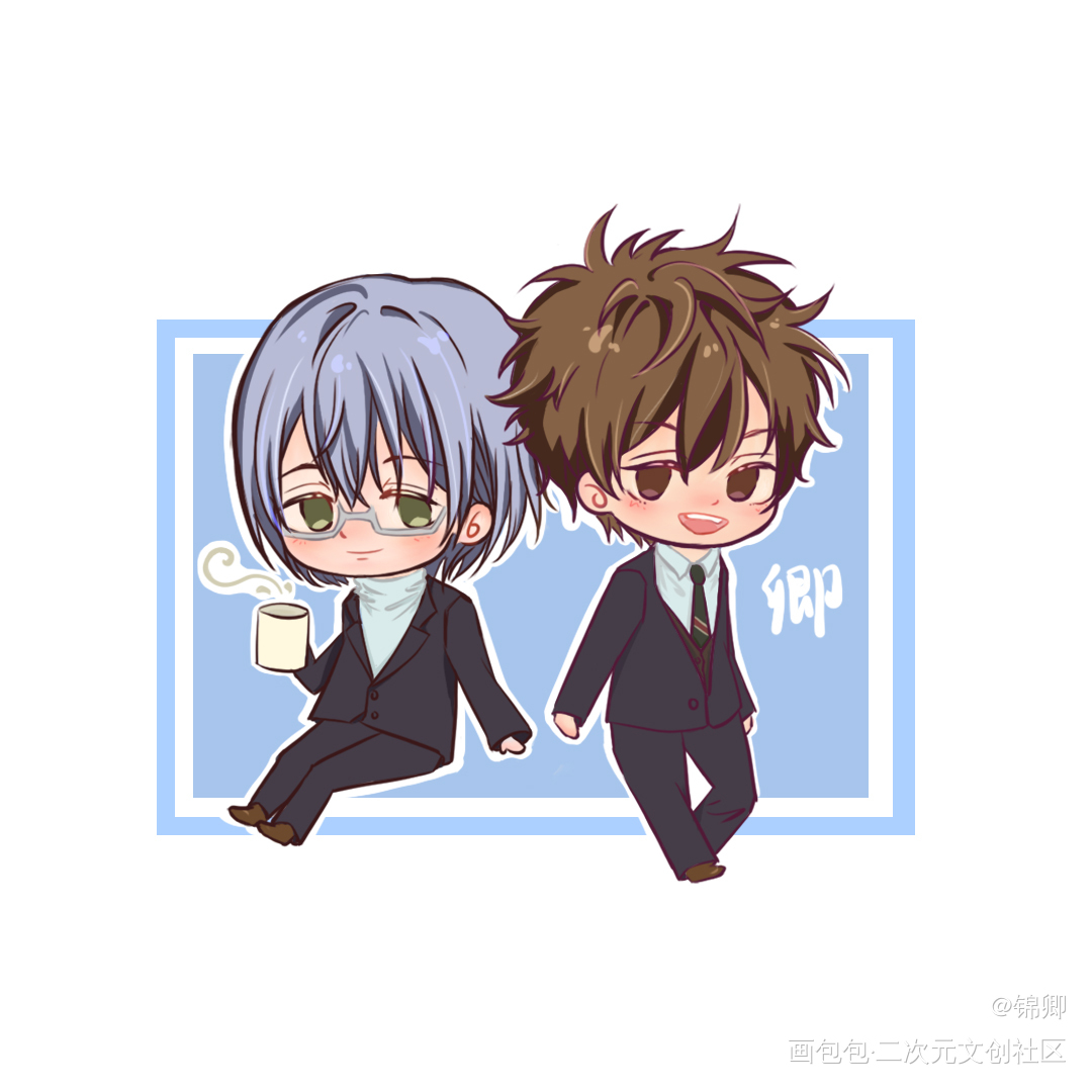 夏尚_free男子游泳部板绘涂摸鱼页绘画作品