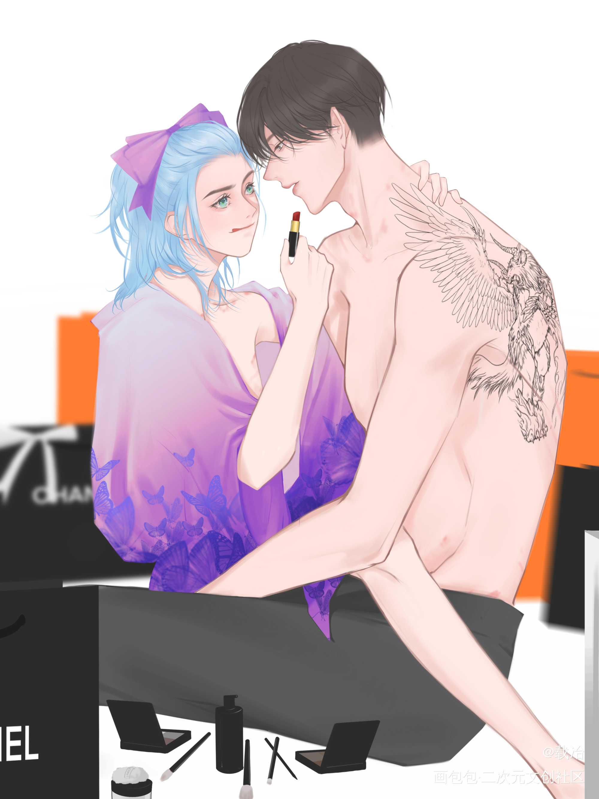 小辉生日快乐！_188男团洛温绘画作品