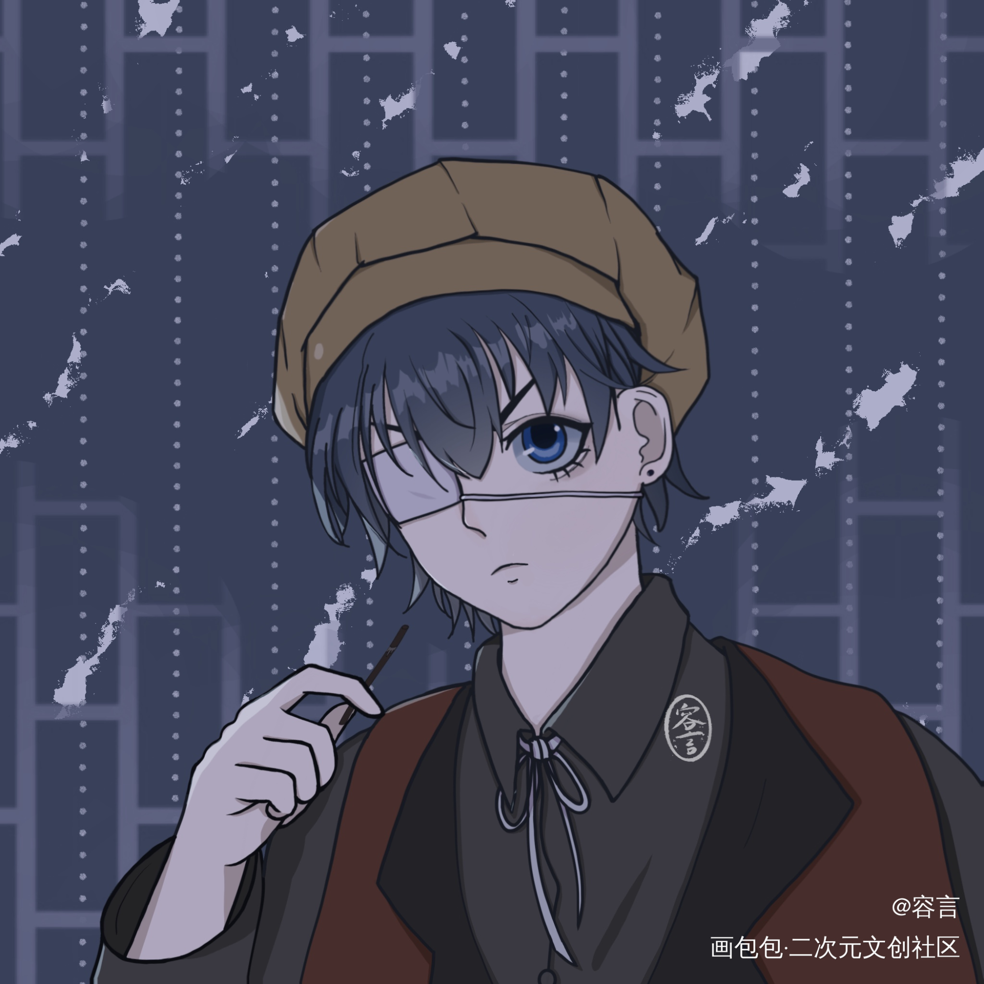 少爷_黑执事夏尔绘画作品