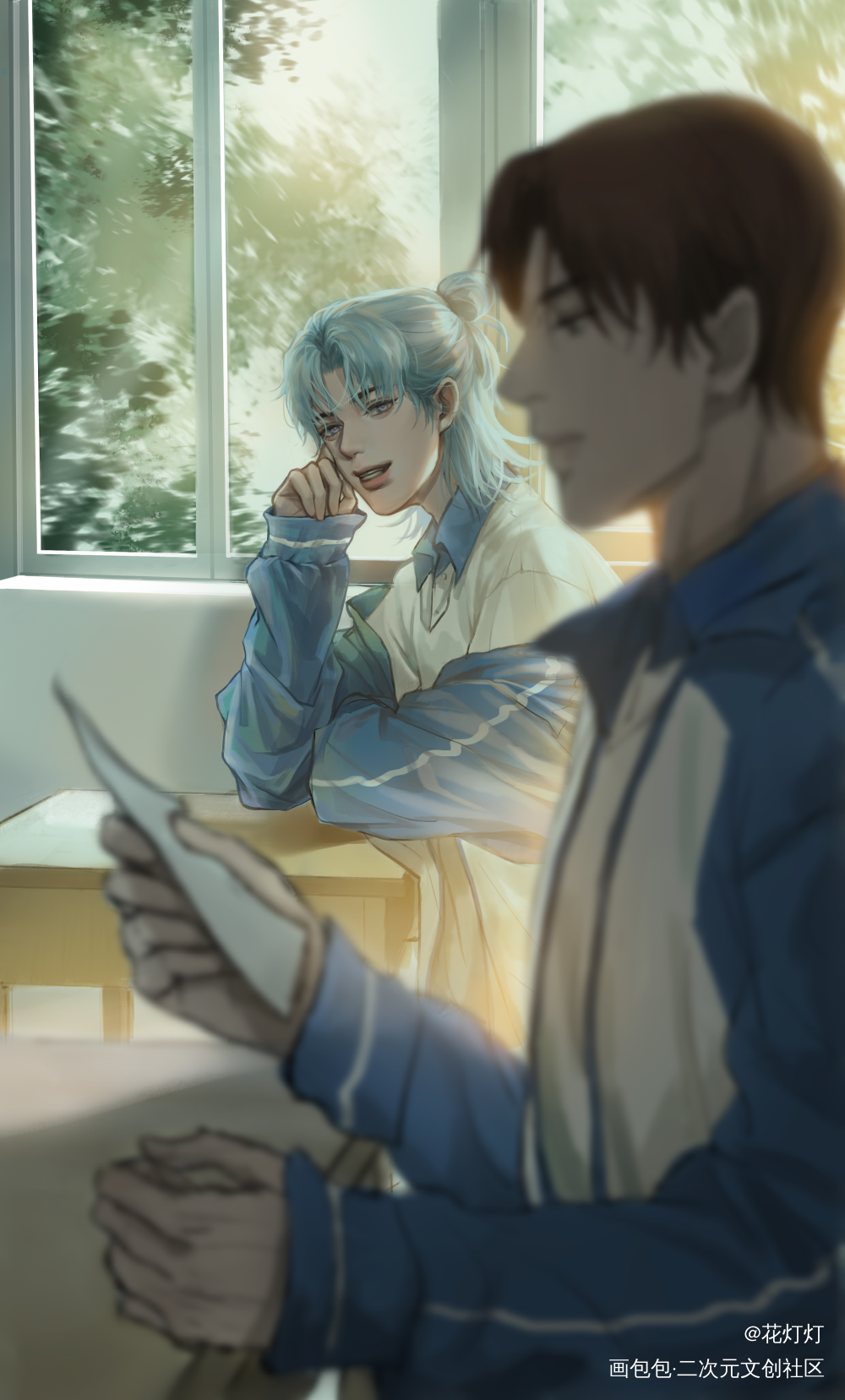 情书      小辉哥生日快乐_附加遗产188男团洛温洛羿温小辉绘画作品
