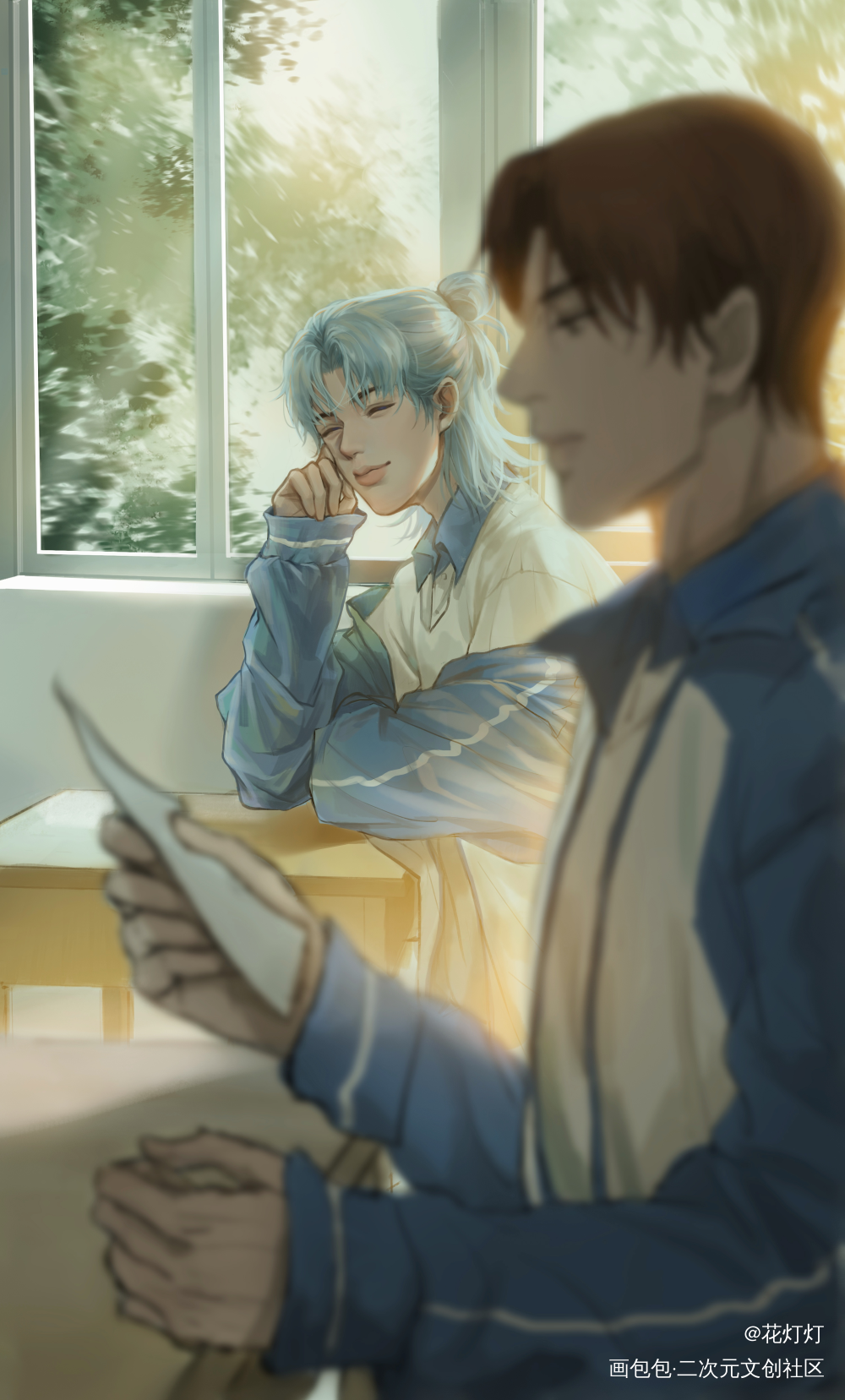 情书      小辉哥生日快乐_附加遗产188男团洛温洛羿温小辉绘画作品