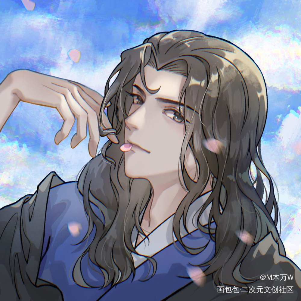 被采花贼_病案本贺予绘画作品