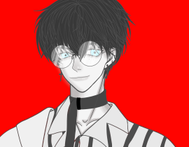 去年画的oc_绘画作品