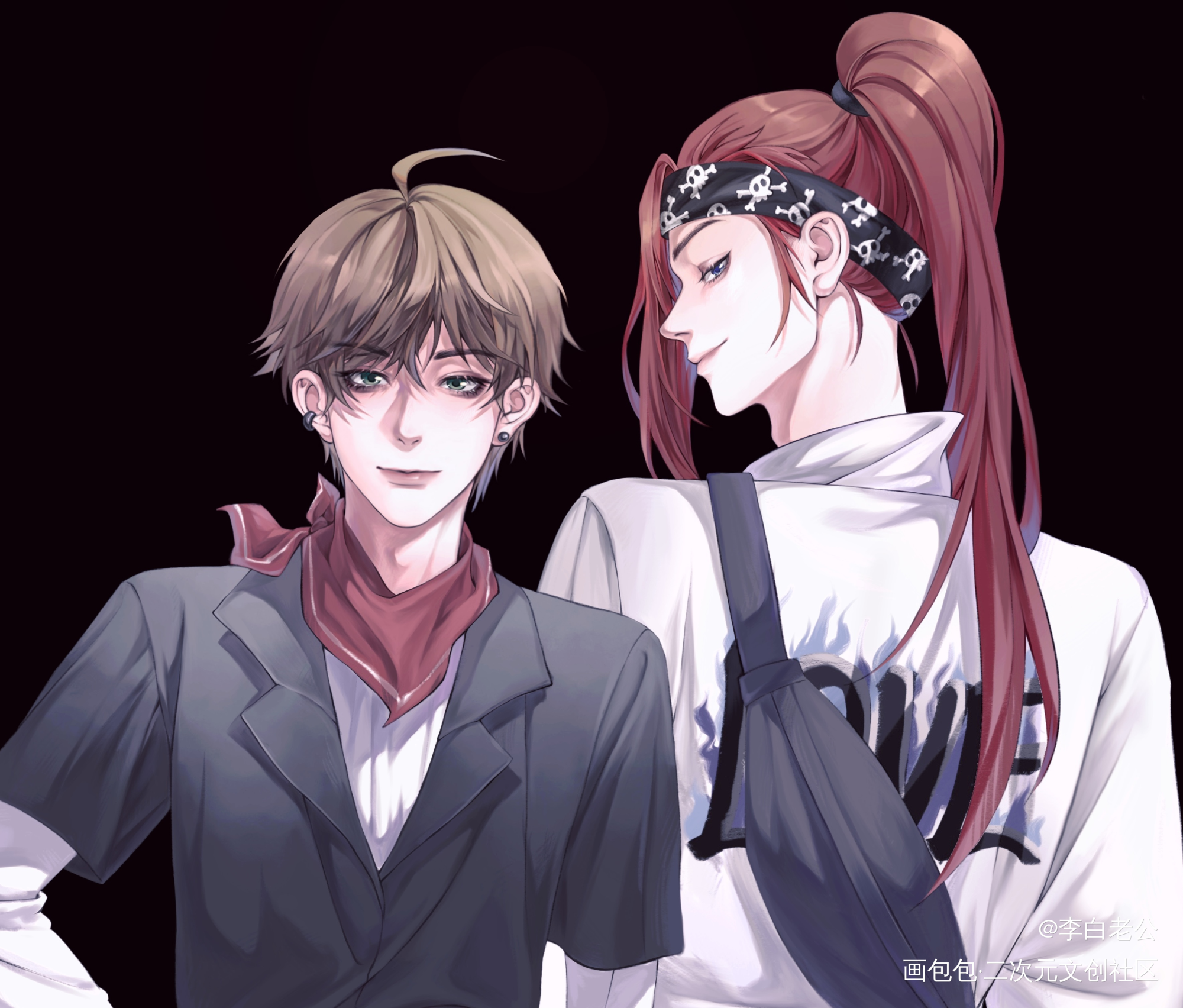 信白_王者荣耀绘画作品