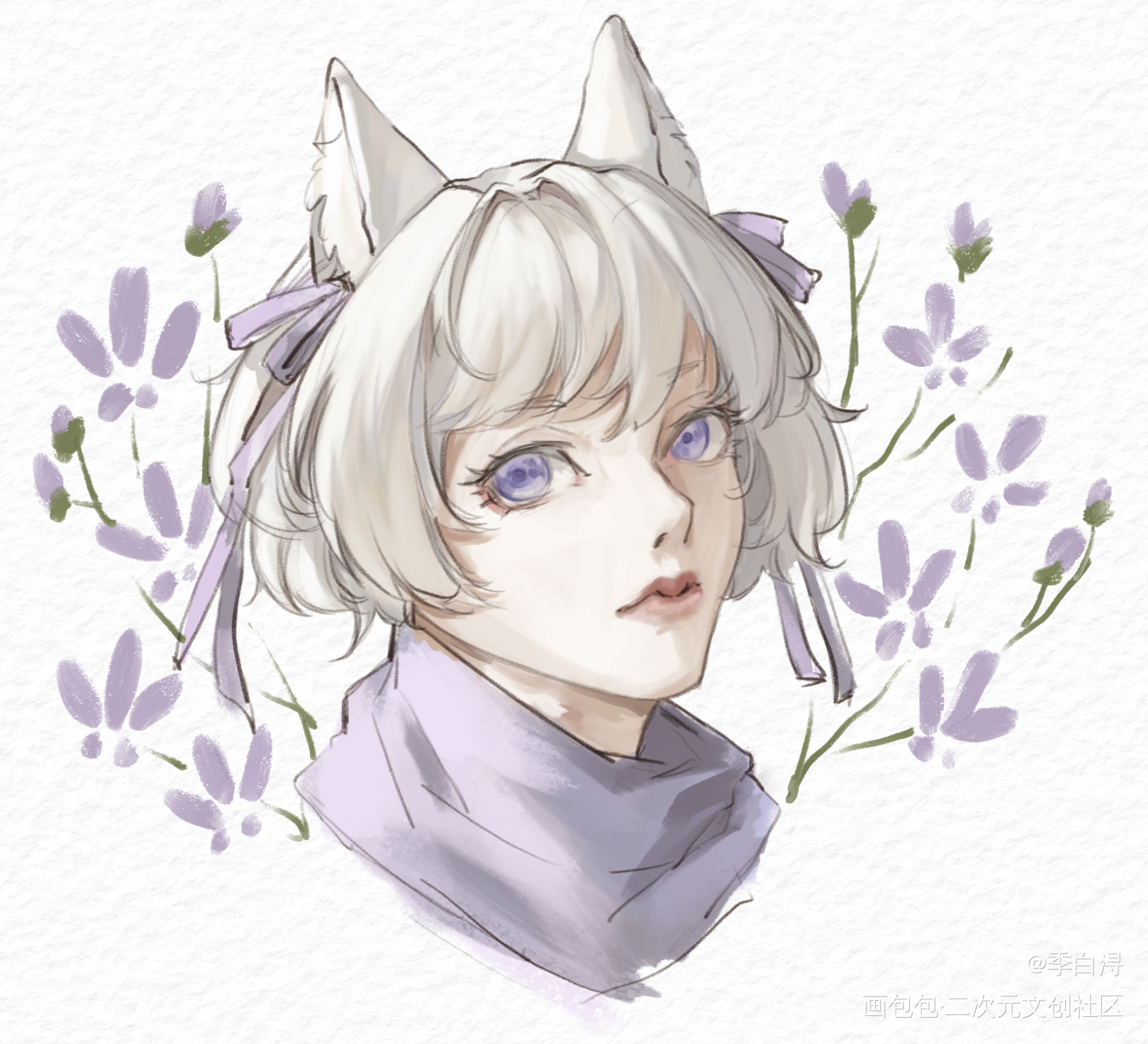 我的崽崽🌹🌹🌹_oc绘画作品