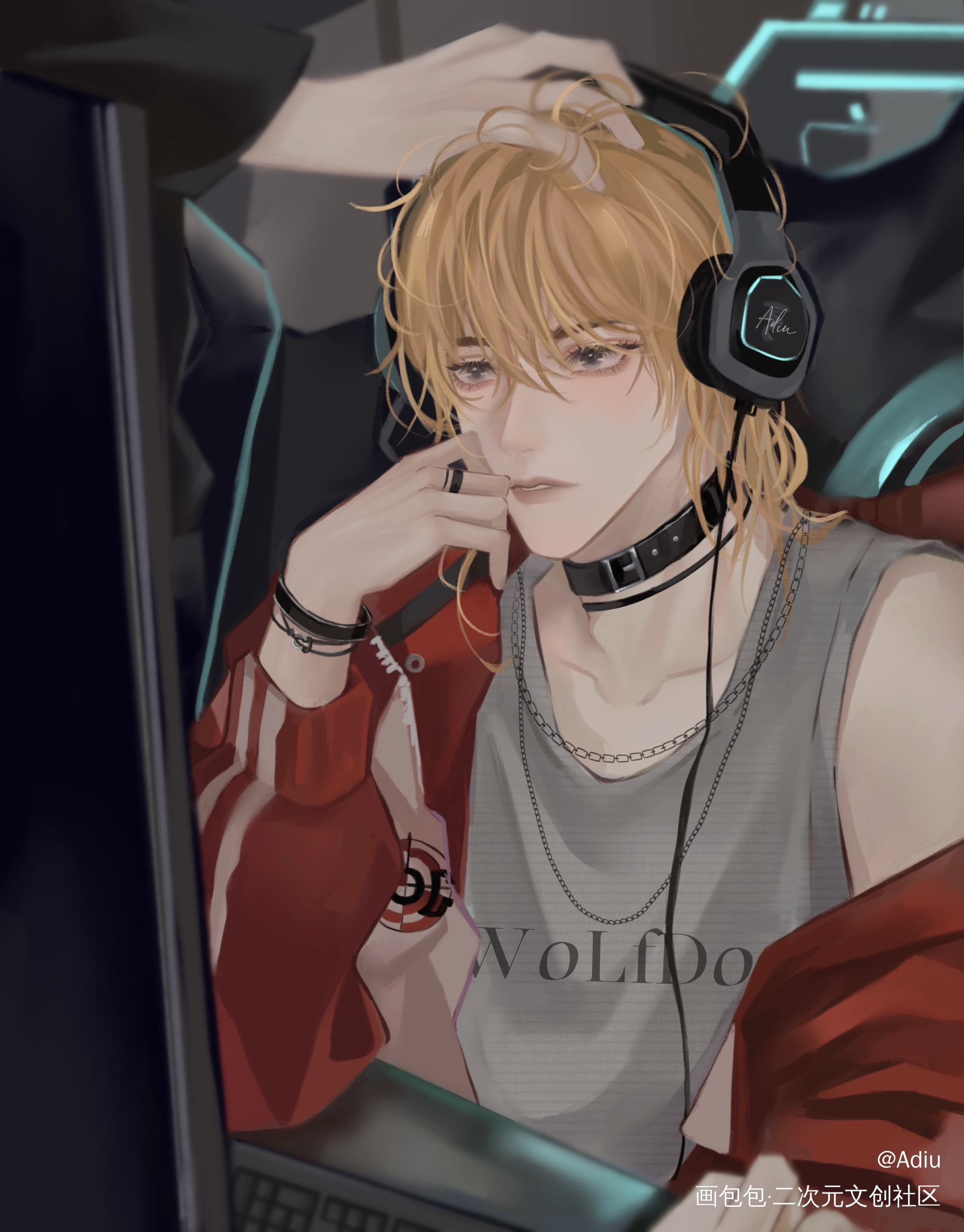 Youth！_awm绝地求生于炀绘画作品