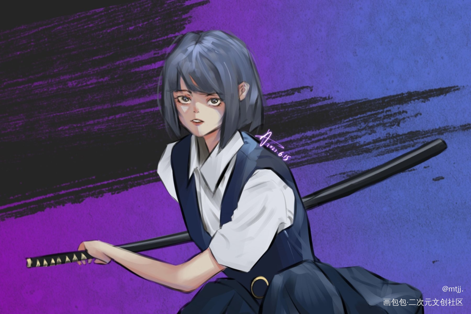 乔苓_时光代理人乔苓绘画作品