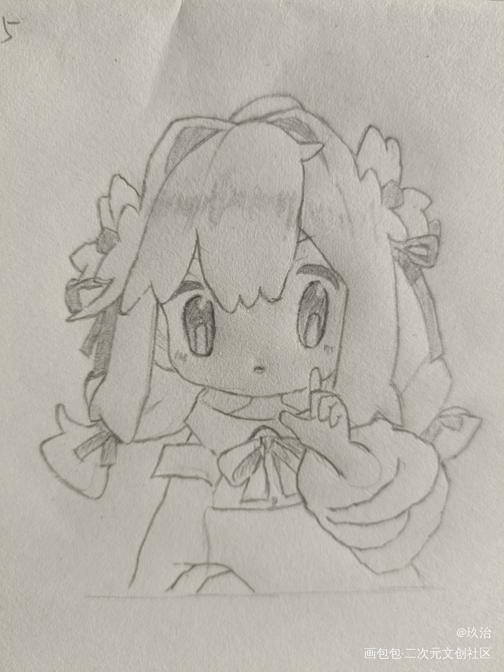 啊嘞_摸鱼页绘画作品