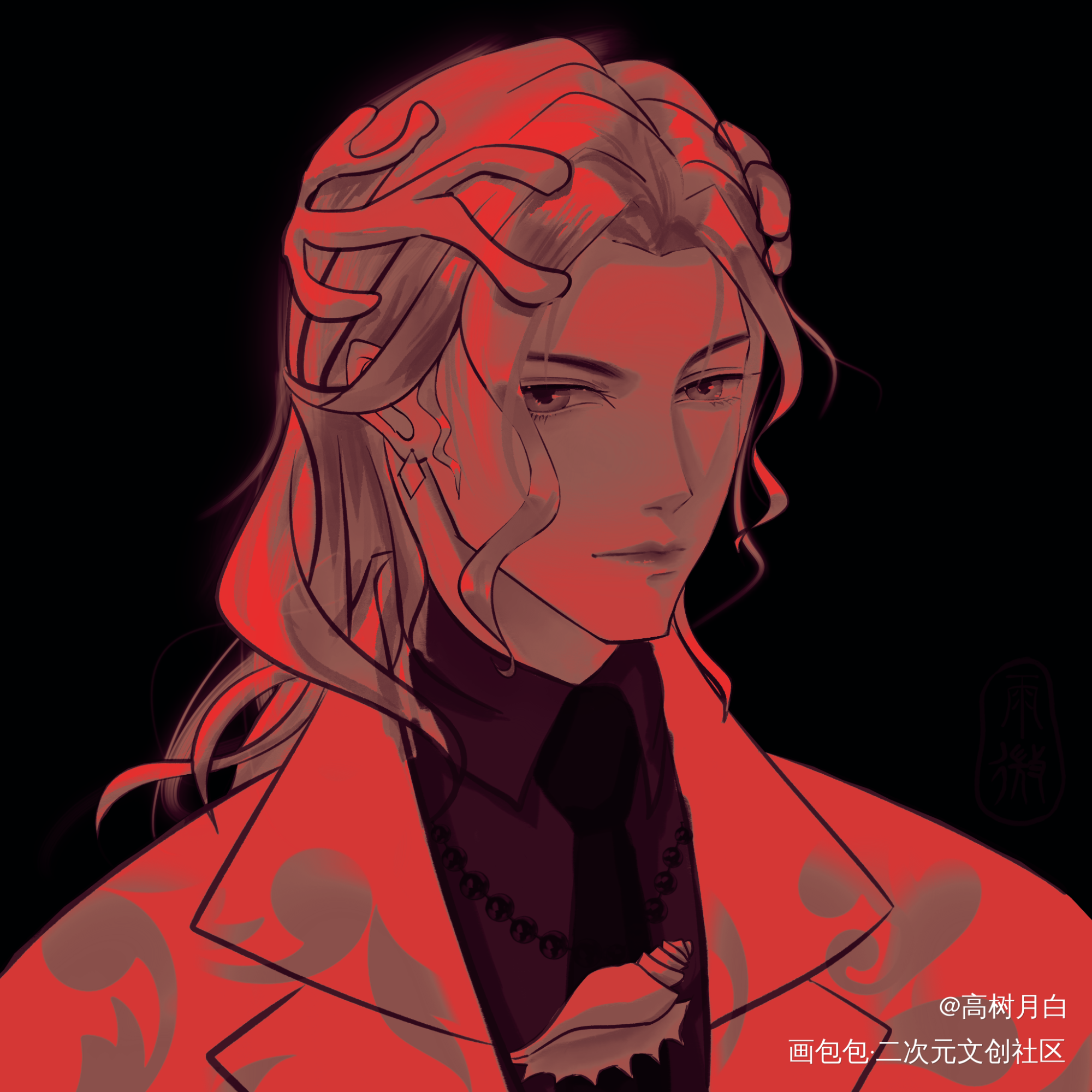 虚荣美人~_光遇绘画作品