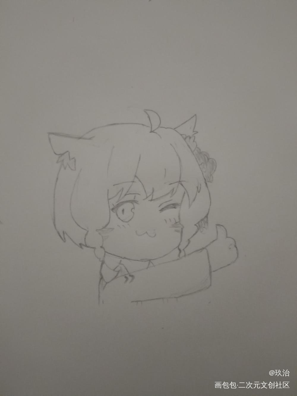 nice_摸鱼页绘画作品