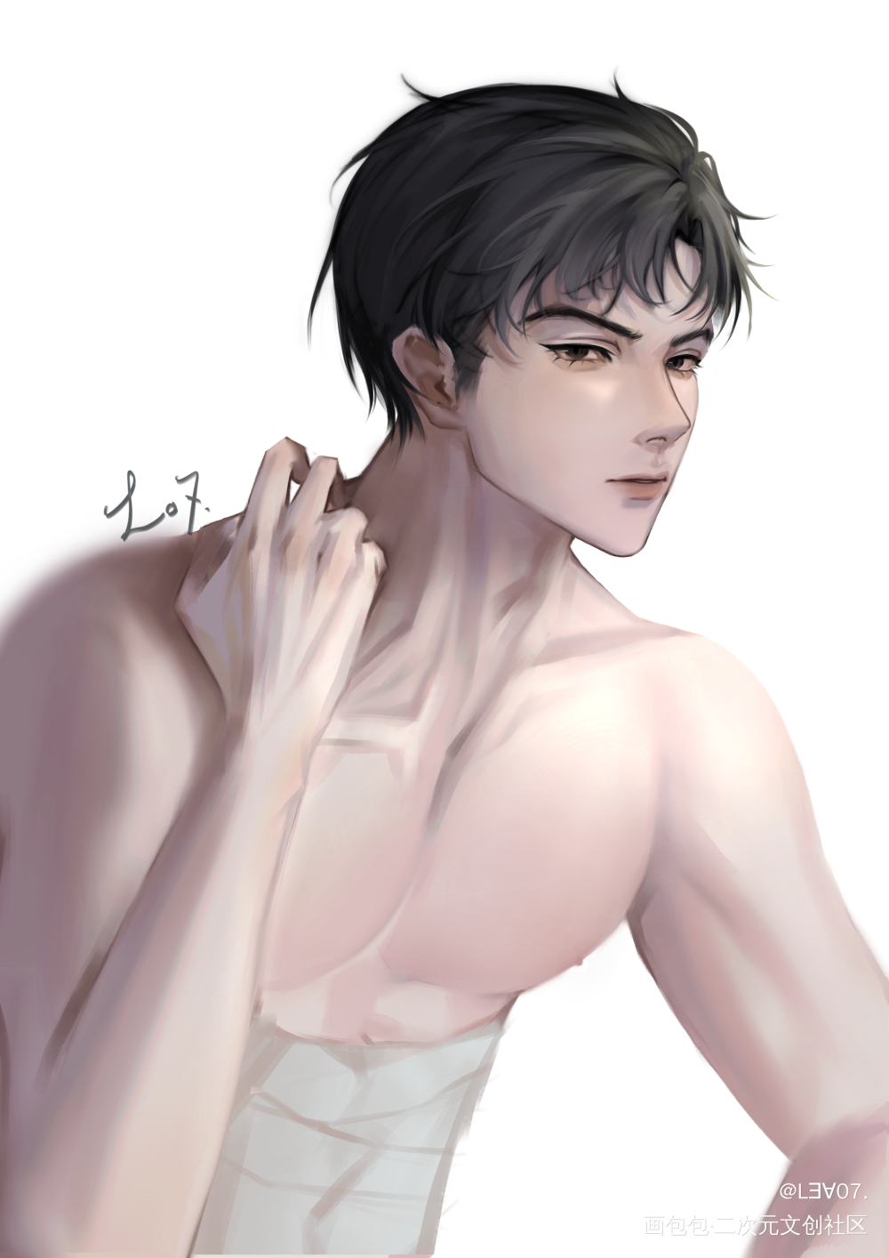 原炀_针锋对决188男团原炀厚涂针锋对决188男团绘画作品